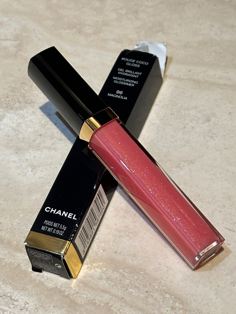 CHANEL ROUGE COCO GLOSS - 96 MAGNOLIA